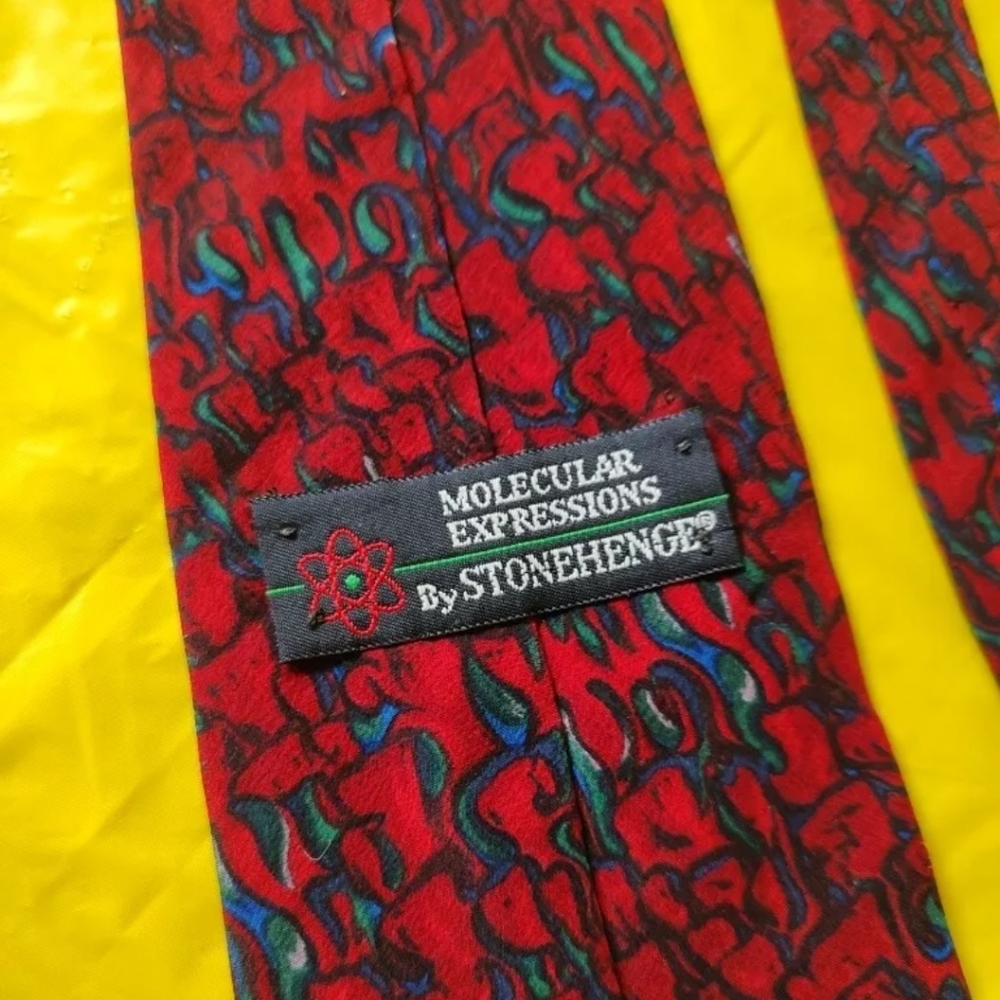 Molecular Expressions Cocktail Collector Tie Champagne As Seen Microscope